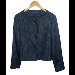 LAFAYETTE 148 Wear To Work Blazer Jacket 10 Black